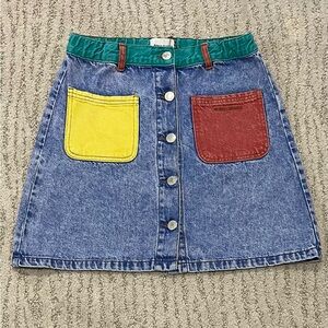 BOBO CHOSES Girl Denim Skirt 10-11